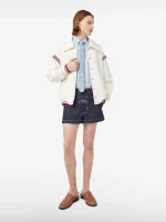 Bomber in Jersey Con Logo GCDS (4)
