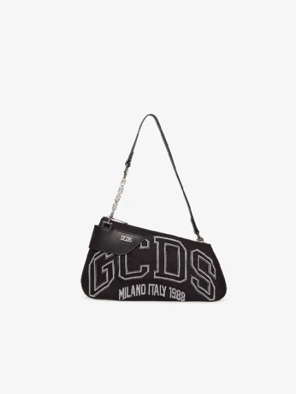 Borsa Comma Notte Logo Nero GCDS (5)