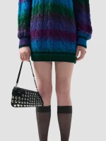 Borsa Comma Notte Studded
