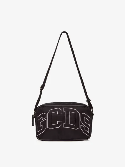 Borsa a Marsupio Con Logo Bianco (5)