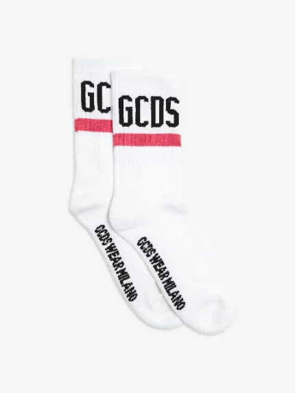 Calzini Con Logo Fucsia Gcds (3)