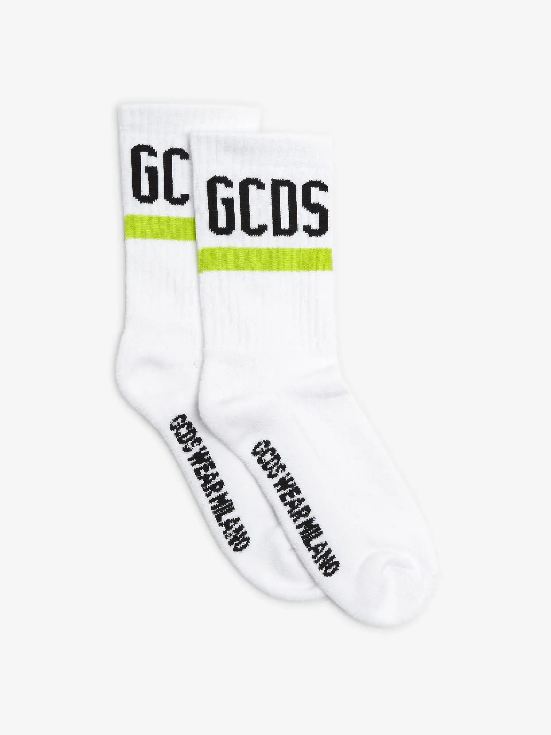 Calzini Con Logo Lime Gcds (3) Calzini Con Logo Lime Gcds (3)
