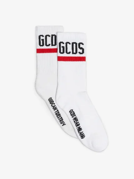 Calzini Con Logo Rosso Gcds (3)