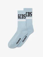 Calzini con Logo Azzurro Chiaro Gcds (2)
