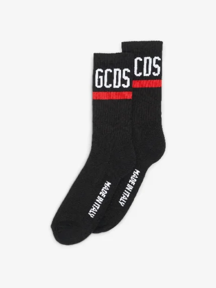 Calzini con Logo Nero Gcds (2)