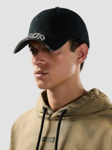 Cappellino Da Baseball Con Logo Gcds Tagliato GCDS (3)