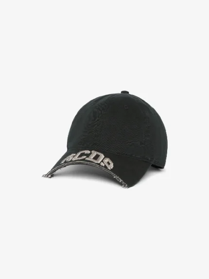 Cappellino Da Baseball Con Logo Gcds Tagliato GCDS (4)