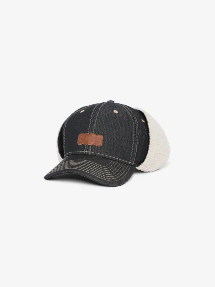 Cappellino Da Baseball in Denim Con Paraorecchie GCDS (5)