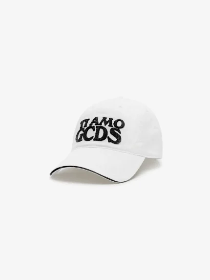 Cappello Da Baseball Ti Amo Bianco Gcds (4)