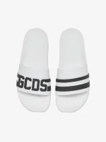 Ciabatte con Logo Grigio GCDS (1)