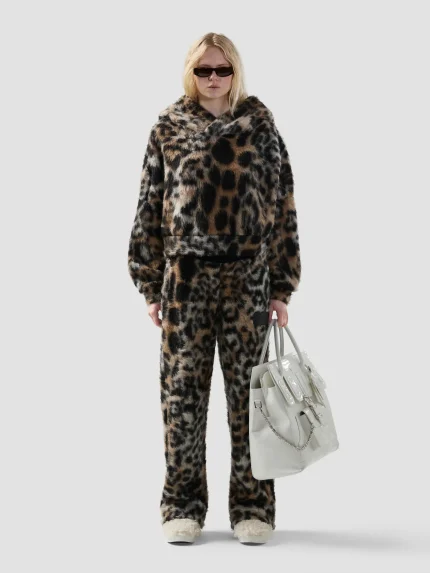 Felpa GCDS Con Cappuccio Animalier (4)