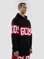 Felpa GCDS Con Cappuccio Con Logo a Fascia (2)