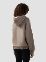 Felpa GCDS Con Cappuccio E Full Zip Con Maniche Raglan E Logo (2)