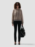Felpa GCDS Con Cappuccio E Full Zip Con Maniche Raglan E Logo (5)