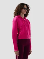 Felpa GCDS Con Cappuccio Full Zip Con Bande Logo (2)