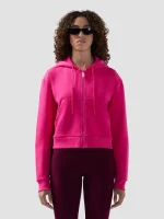 Felpa GCDS Con Cappuccio Full Zip Con Bande Logo (3)