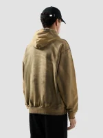Felpa GCDS Con Cappuccio Solarizzata Con Logo Patch (1)