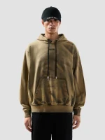 Felpa GCDS Con Cappuccio Solarizzata Con Logo Patch (3)