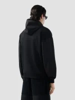 Felpa GCDS Con Zip Integrale in Nylon Mix Con Logo a Fascia (1)