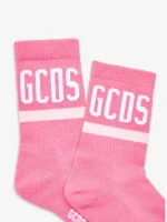 Fucsia Calzini con Logo Gcds (1)