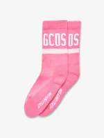 Fucsia Calzini con Logo Gcds (2)
