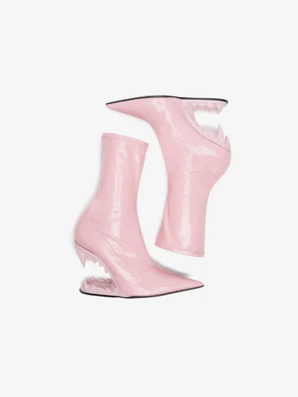 GCDS Morso Vinyl Ankle Boots (3)