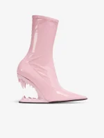 GCDS Morso Vinyl Ankle Boots (4)