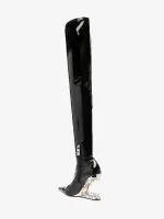 GCDS Morso Vinyl Boots Nero (1)