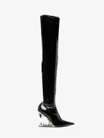 GCDS Morso Vinyl Boots Nero (2)