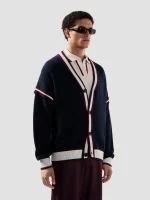 Maglia GCDS Cardigan College Logo Lounge (3)