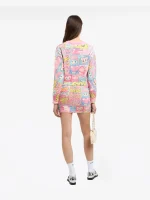 Maglia GCDS Cropped Con Stampa Hello Kitty Kawaii (3)