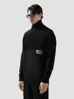 Maglia GCDS Dolcevita a Coste Ottoman (2)