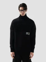 Maglia GCDS Dolcevita a Coste Ottoman (3)