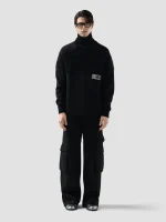 Maglia GCDS Dolcevita a Coste Ottoman (4)