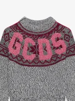 Maglia GCDS Maglione Da Neve Grigio (1)