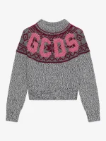 Maglia GCDS Maglione Da Neve Grigio (2)