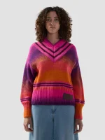 Maglia GCDS Maglione Dégradé Stile College (3)