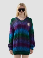 Maglia GCDS Maglione Intrecciato Dégradé (3)