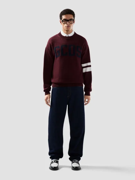 Maglia GCDS Maglione Regular Logo (4)