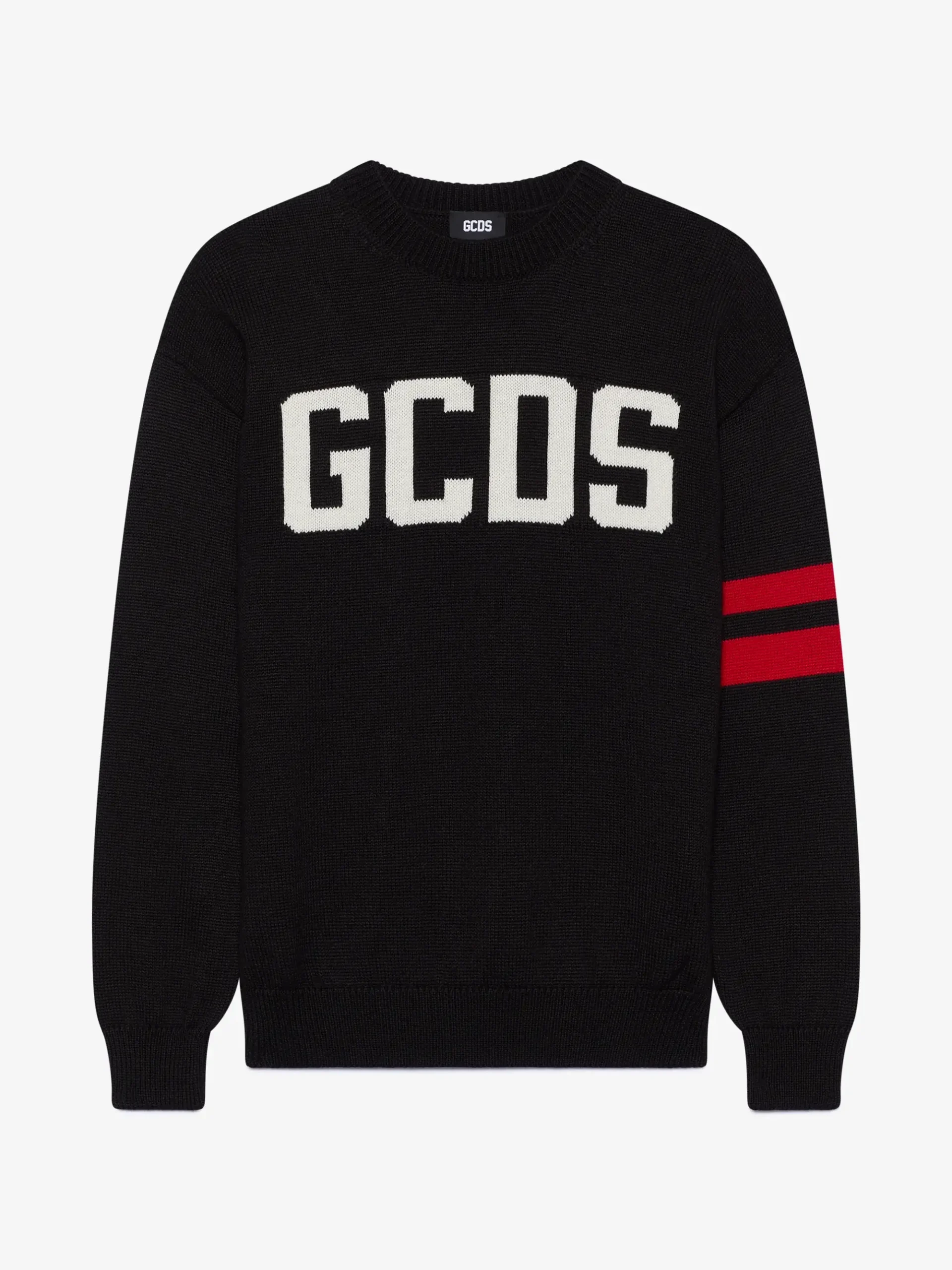 Maglia GCDS Maglione Regular Logo Nera (2) Maglia GCDS Maglione Regular Logo Nera (2)