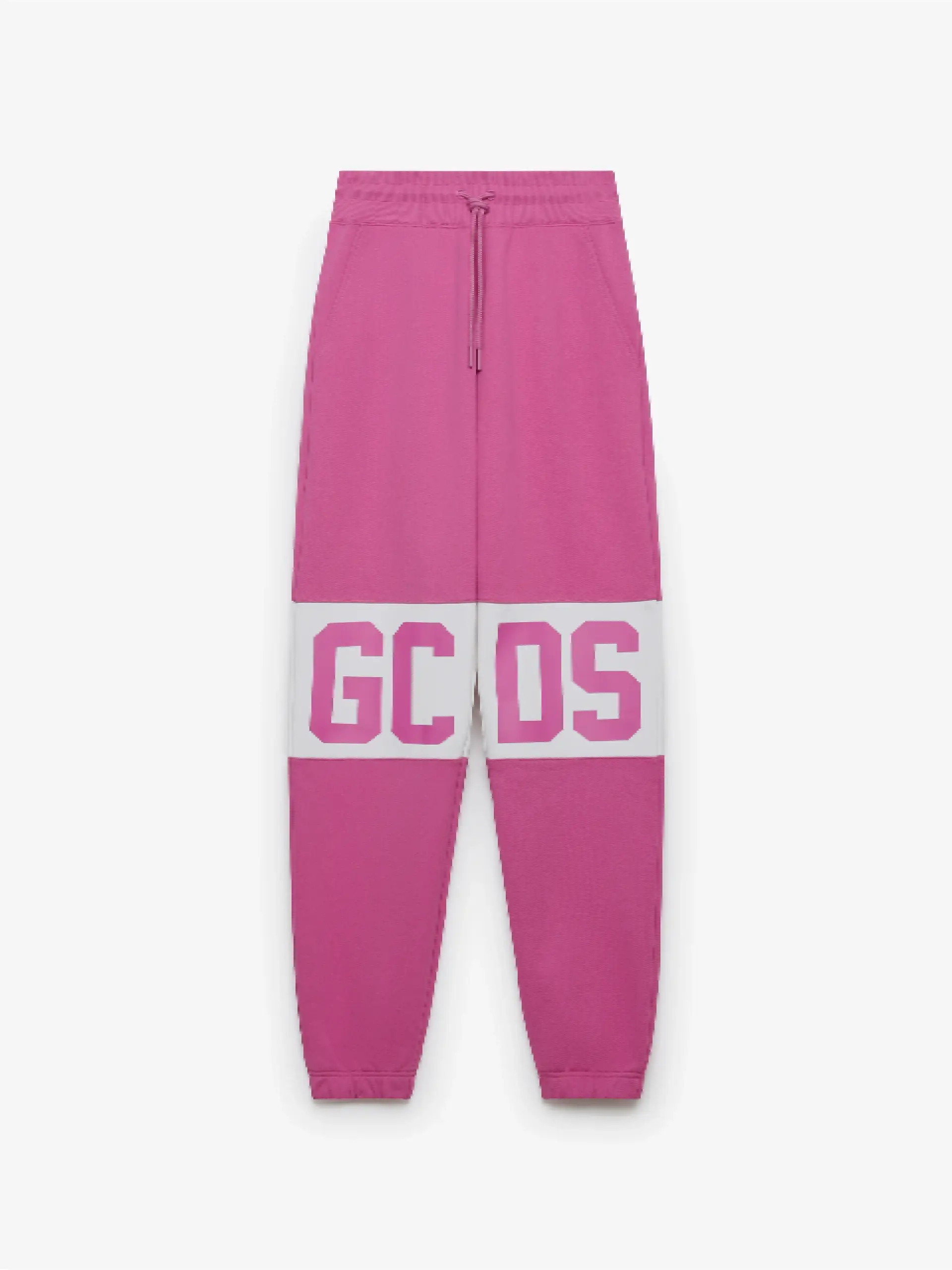 Pantaloni Tuta Band Logo Fucsia GCDS (5) Pantaloni Tuta Band Logo Fucsia GCDS (5)