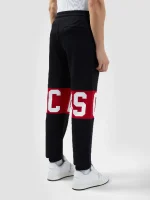 Pantaloni Tuta Band Logo Nero GCDS (1)