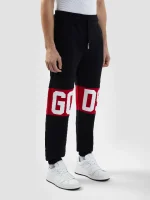 Pantaloni Tuta Band Logo Nero GCDS (2)