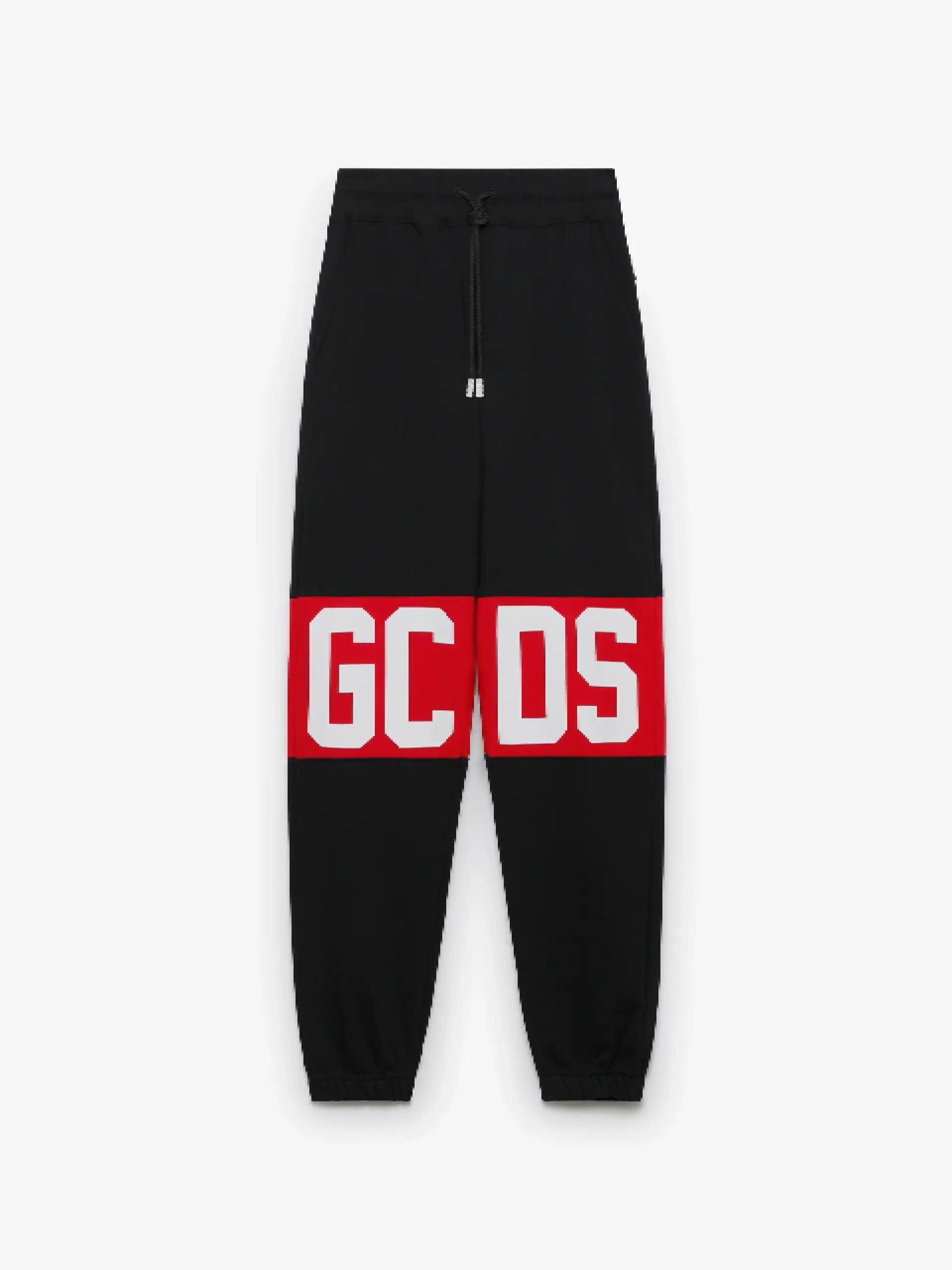 Pantaloni Tuta Band Logo Nero GCDS (5) Pantaloni Tuta Band Logo Nero GCDS (5)