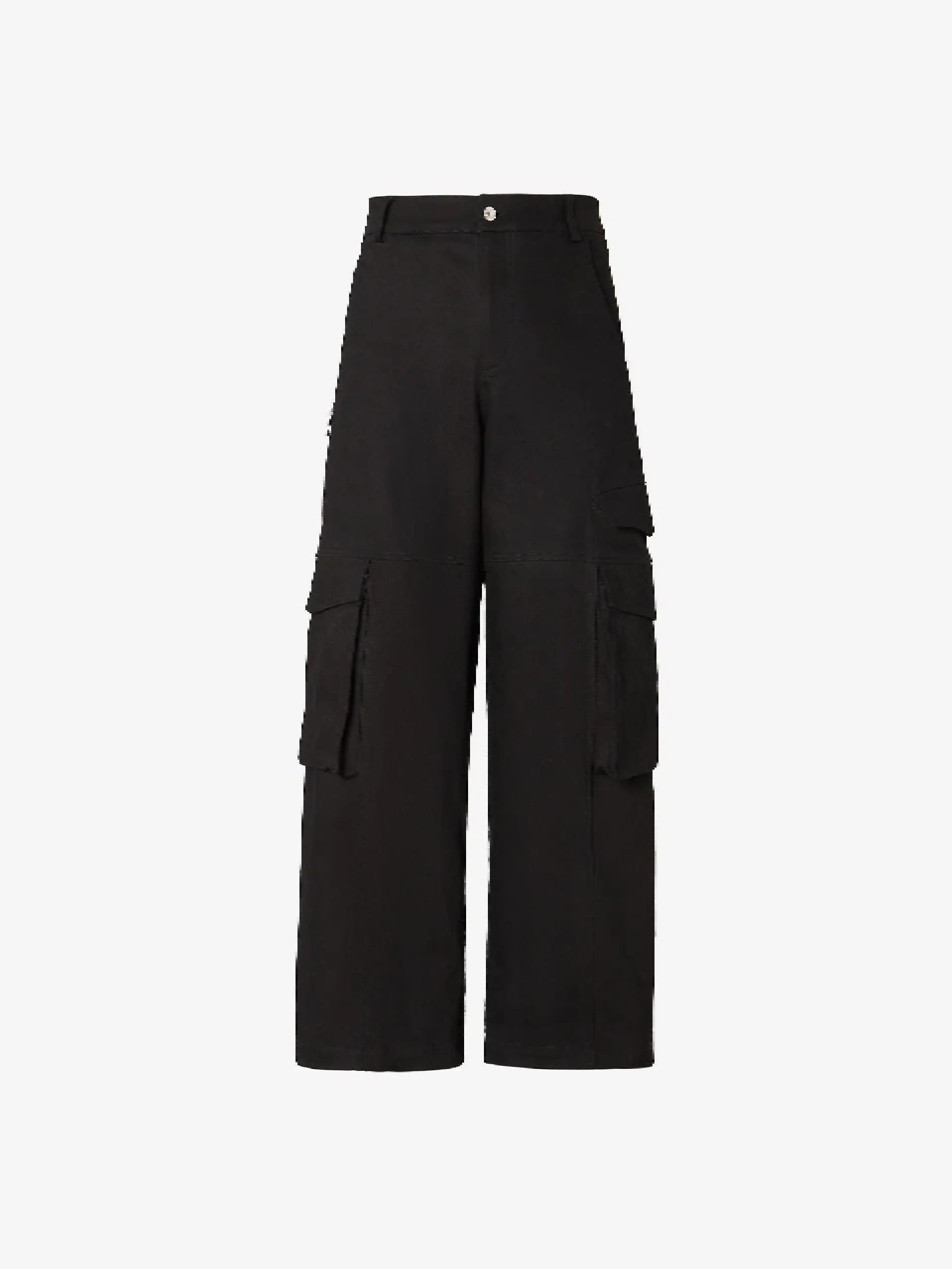 Pantaloni Ultracargo Nero GCDS (6) Pantaloni Ultracargo Nero GCDS (6)