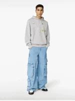 Pantaloni Ultracargo in Denim GCDS (3)