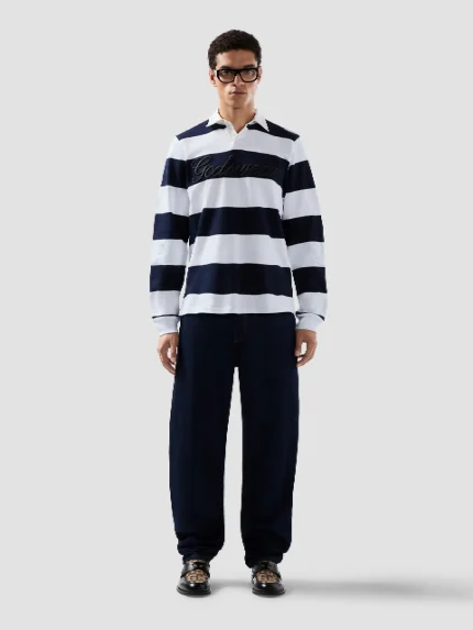 Pantaloni in Denim Regular Fit GCDS (4)