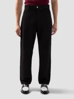 Pantaloni in Denim Trattato Spruzzato GCDS (3)