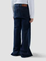 Pantaloni in Denim a Strati Loose Fit GCDS (1)