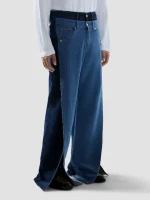 Pantaloni in Denim a Strati Loose Fit GCDS (2)